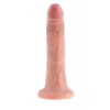 King Cock Ρεαλιστικό Dildo King Cock 18cm Μπεζ Ρεαλιστικά