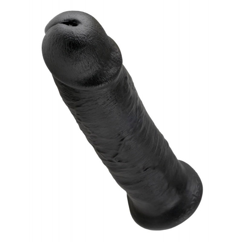 Realistic Dildo King Cock 25.4cm Black King Cock Realistic Dildo King Cock 25.4cm Black Realistic