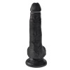 King Cock Ρεαλιστικό Dildo King Cock Ballsy 15cm Μαύρο Ρεαλιστικά