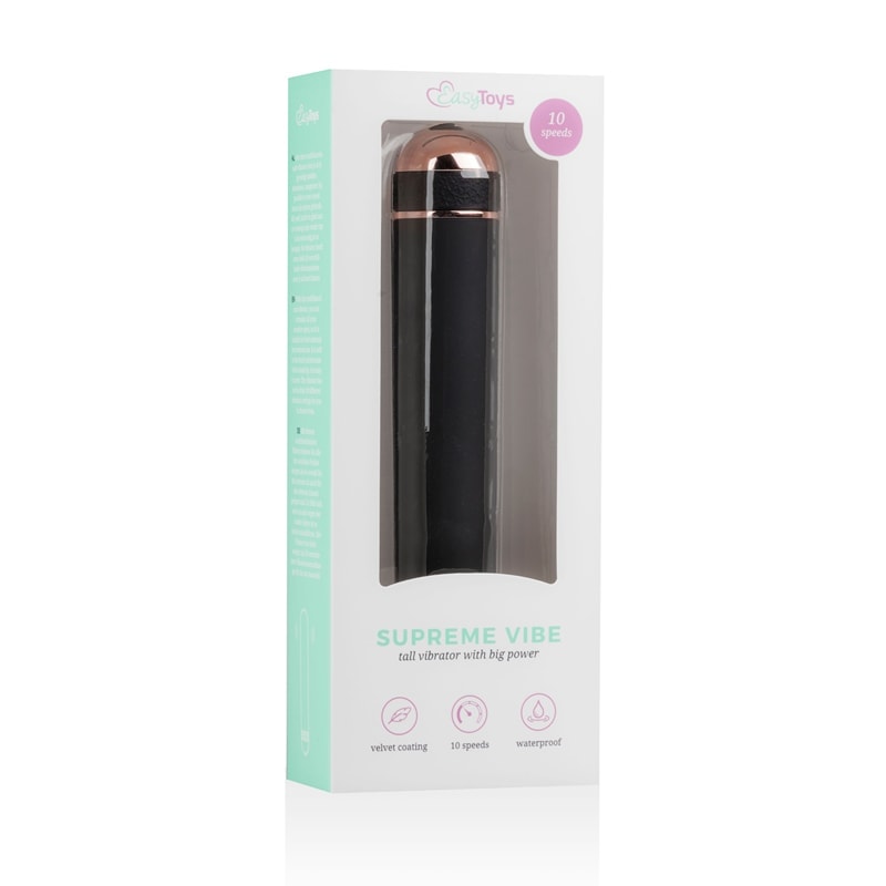 Classic Vibrator Easytoys Supreme Vibe Black Easytoys – Vibe Collection Classic Vibrator Easytoys Supreme Vibe Black Classic