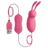 Pipedream Κλειτοριδικός Δονητής  #Cute USB Vibrating Bullet Ροζ Κλειτοριδικά