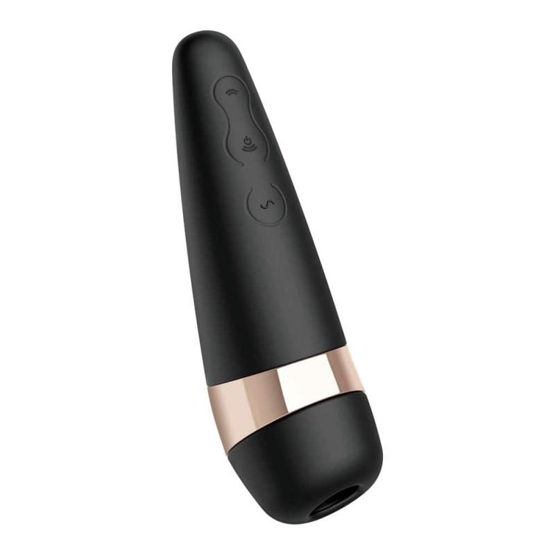 Clitoral Vibrator Satisfyer Air Pulse Pro 3+ Black Satisfyer Clitoral Vibrator Satisfyer Air Pulse Pro 3+ Black Clit Toys
