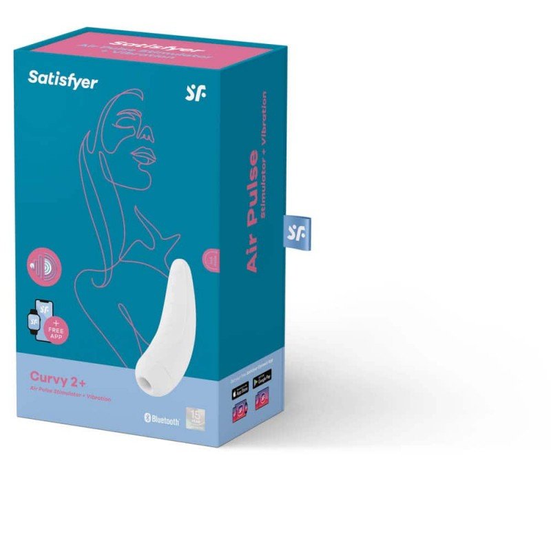 Κλειτοριδικός Δονητής Satisfyer Curvy 2+ Λευκός Satisfyer Κλειτοριδικός Δονητής Satisfyer Curvy 2+ Λευκός Κλειτοριδικά