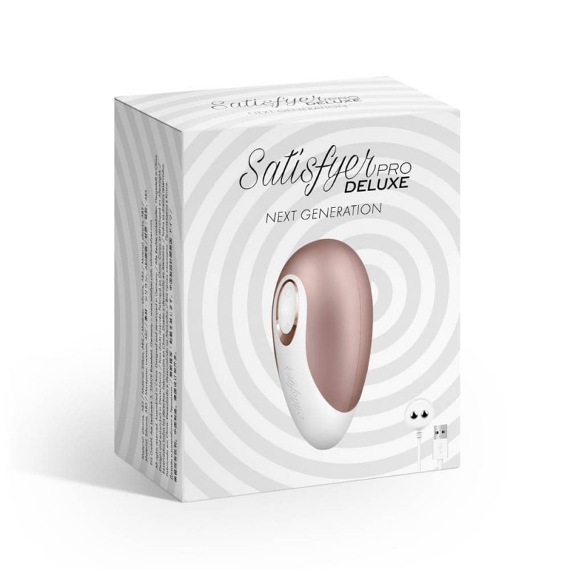 Satisfyer Clitoral Vibrator Satisfyer Pro Deluxe Bronze Clit Toys