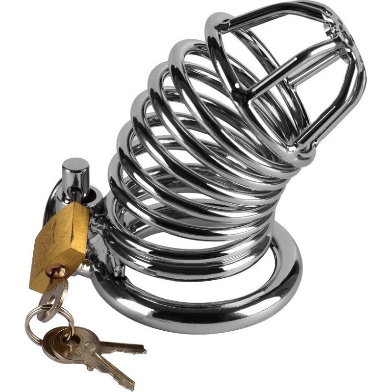 Lovetoy Κλουβί Πέους Lovetoy Metal Chastity Cage Ασημί Cock Cages
