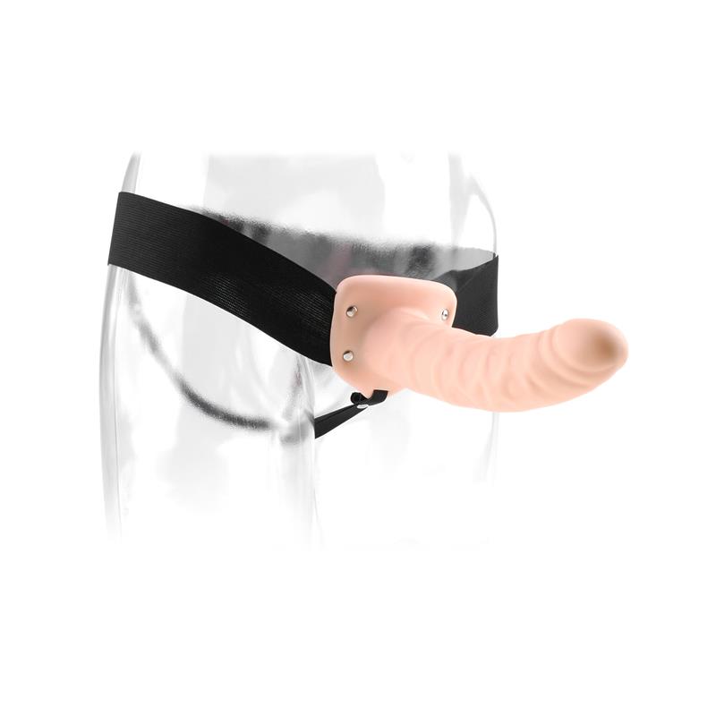 Fetish Fantasy Series Κούφιο Strap-On Fetish Fantasy Series 20cm Μπεζ Γυναικεία Strap-On