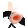 Fetish Fantasy Series Κούφιο Strap-On Fetish Fantasy Series 20cm Μπεζ Γυναικεία Strap-On