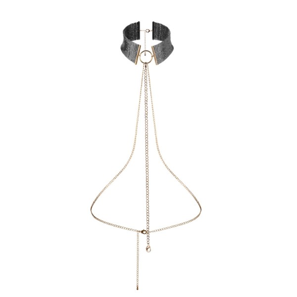 Collar Bijoux Indiscrets Désir Métallique Black
