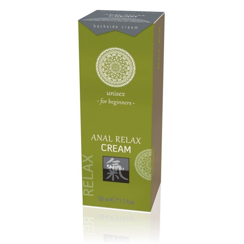 Shiatsu Κρέμα Χαλάρωσης Πρωκτού Shiatsu Anal Relax Beginners 50ml Πρωκτικά