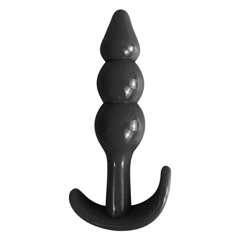 Latetobed Πρωκτική Σφήνα Latetobed Gevil Anchor Μαύρη Σφήνες χωρίς δόνηση