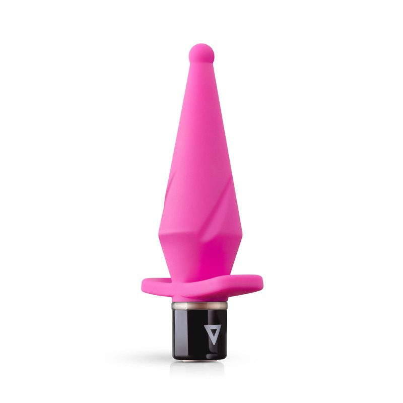 Lil’Vibe Πρωκτική Σφήνα με Δόνηση Lil Plug Vibrator Ροζ Σφήνες με δόνηση