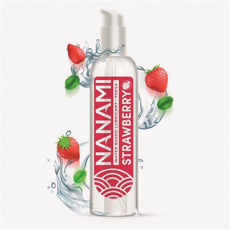 Λιπαντικό Νερού Με Γεύση Φράουλα Nanami Strawberry 150ml Nanami Λιπαντικό Νερού Με Γεύση Φράουλα Nanami Strawberry 150ml Νερού