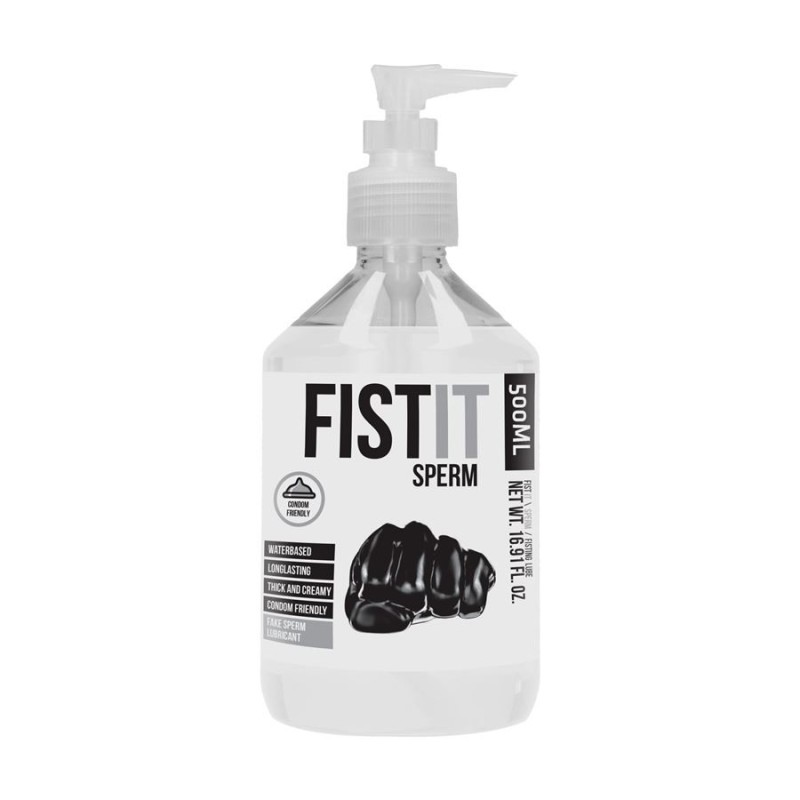 FISTIT Λιπαντικό Νερού Σε Μορφή Σπέρματος Fist-It Sperm Pump 500ml Πρωκτικά
