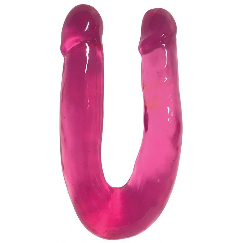 Lollicock Double Jelly Dildo Lollicock 36cm Cherry Double