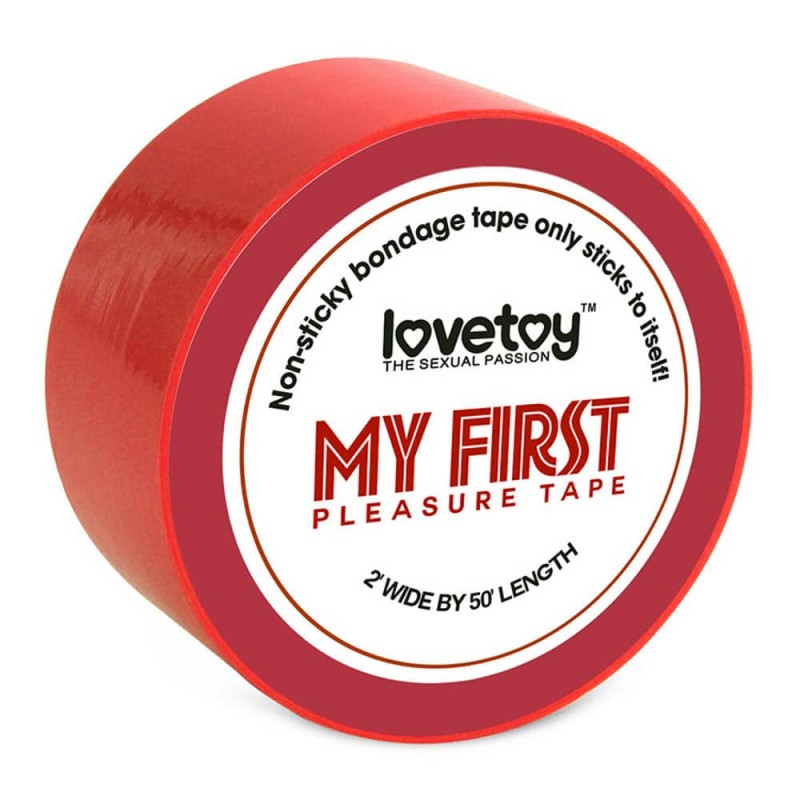 Ταινία Bondage Lovetoy My First Non-Sticky Tape Κόκκινη Lovetoy Ταινία Bondage Lovetoy My First Non-Sticky Tape Κόκκινη Δεσίματα