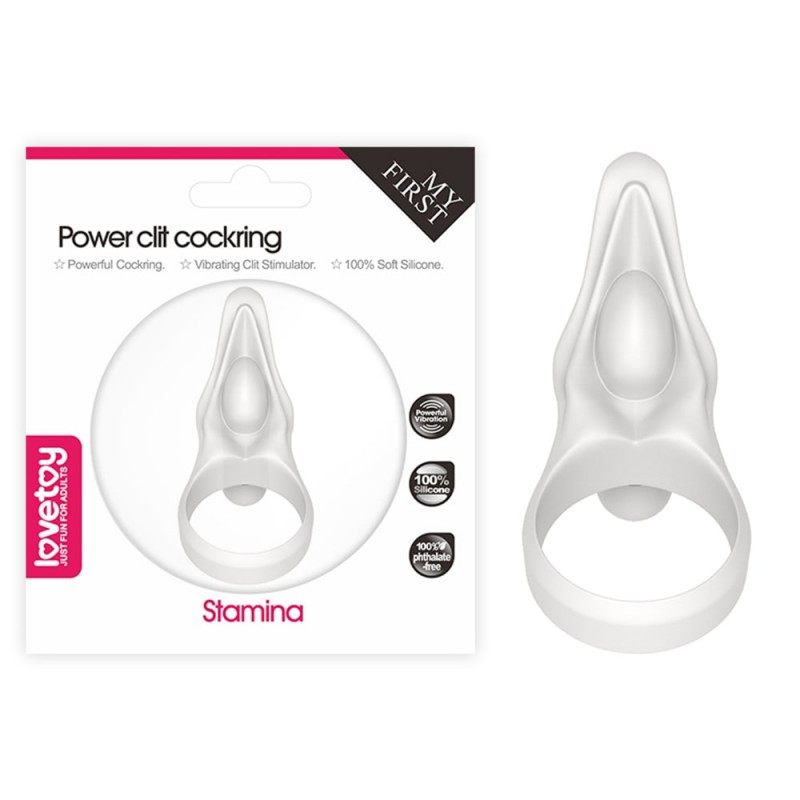 Cock Ring Lovetoy Power Clit White Lovetoy Cock Ring Lovetoy Power Clit White Cock Rings