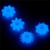 Lovetoy Cock Ring Set Lumino Play Lovetoy 4 pcs Blue Cock Rings