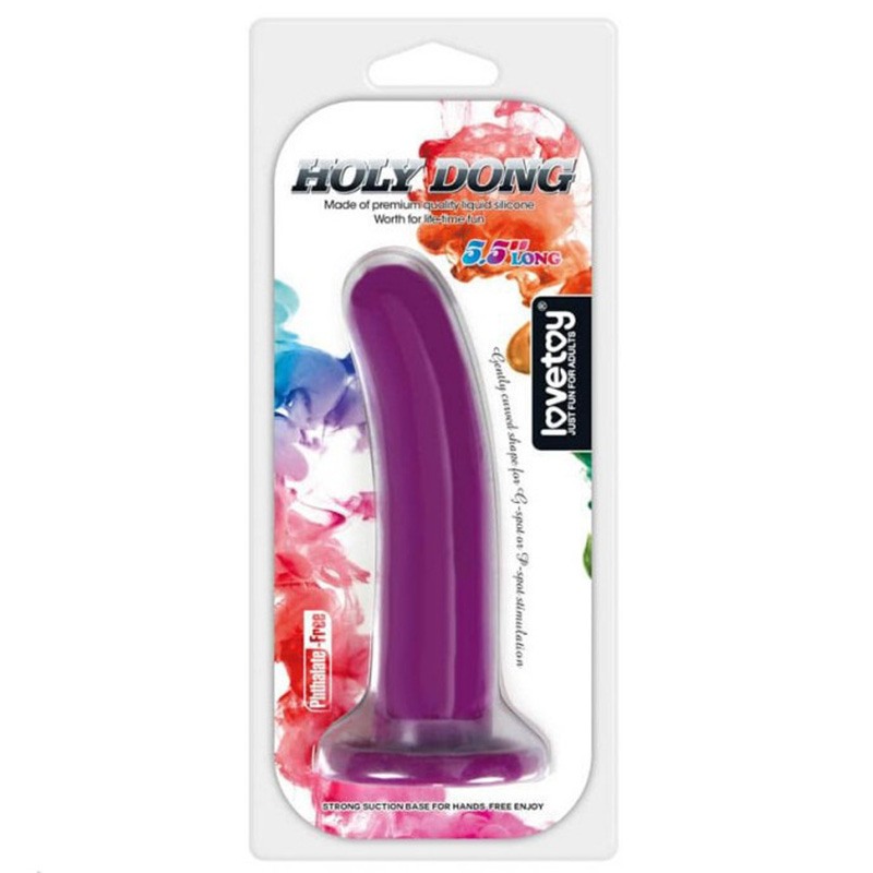 Dildo Lovetoy Holy Dong 14.5cm Purple Lovetoy Dildo Lovetoy Holy Dong 14.5cm Purple Dildos