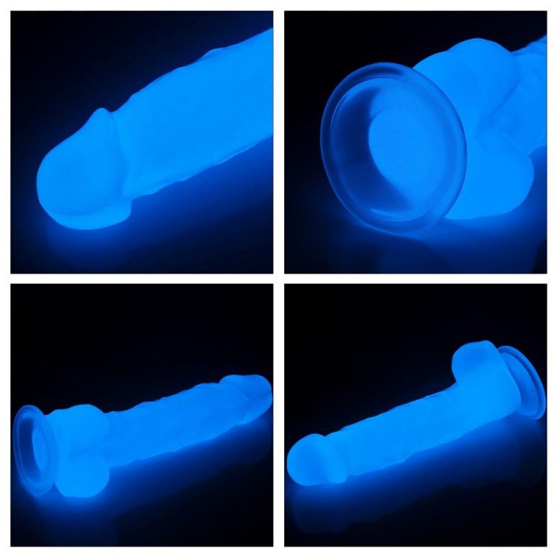 Jelly Dildo Lovetoy Lumino Play 21.5cm Διαφανές Lovetoy Jelly Dildo Lovetoy Lumino Play 21.5cm Διαφανές Jelly