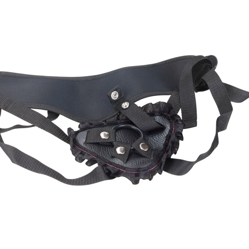 Lovetoy Ζώνη Strap-on Orgasm Cozy Harness 5 Lovetoy Μαύρη Γυναικεία Strap-On