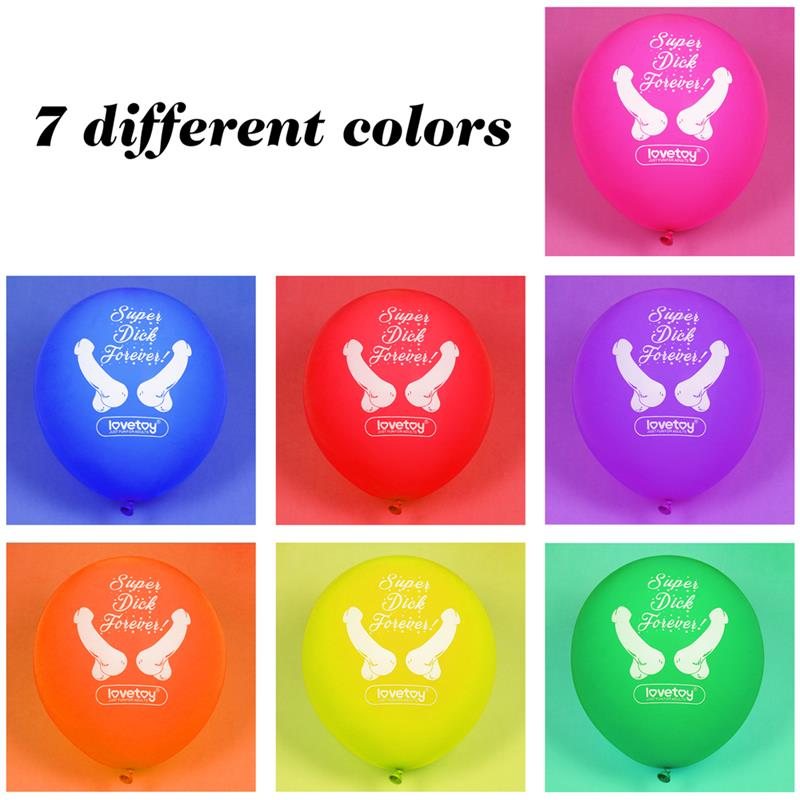 Lovetoy Party Balloons Lovetoy 7pcs Party Gags