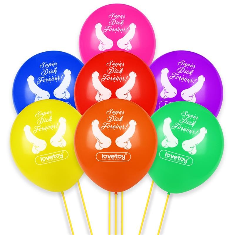 Lovetoy Party Balloons Lovetoy 7pcs Party Gags