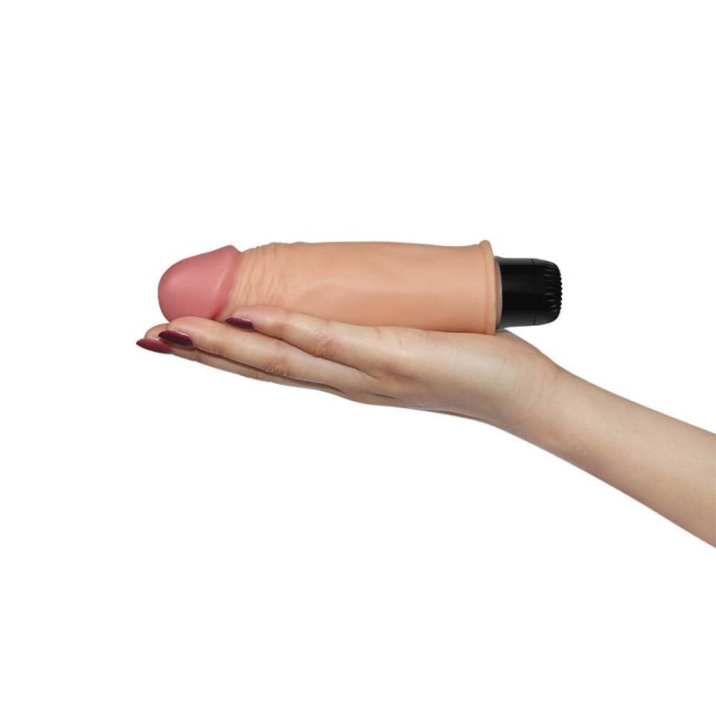 Lovetoy Realistic Vibrator Lovetoy Real Feel 5 16.5cm Nude Realistic