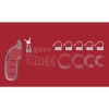 Mancage Κλουβί Πέους ManCage Model 6 Chastity 14 cm Διαφανές Cock Cages
