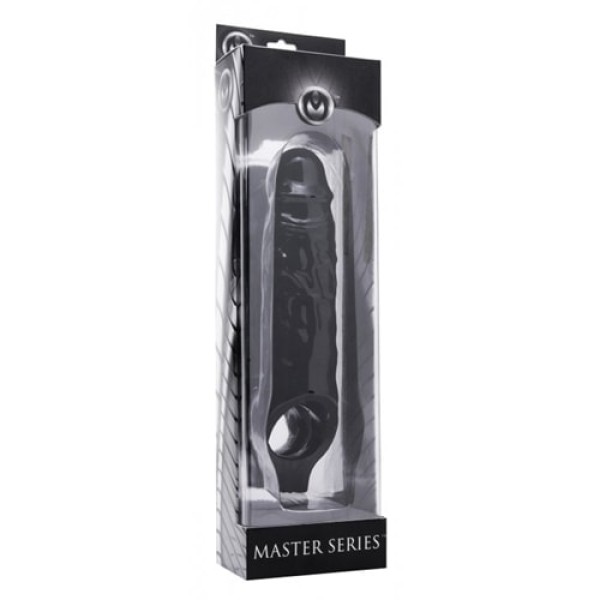 Penis Sleeve Master Series Black Mamba Penis Sleeve Master Series Black Mamba