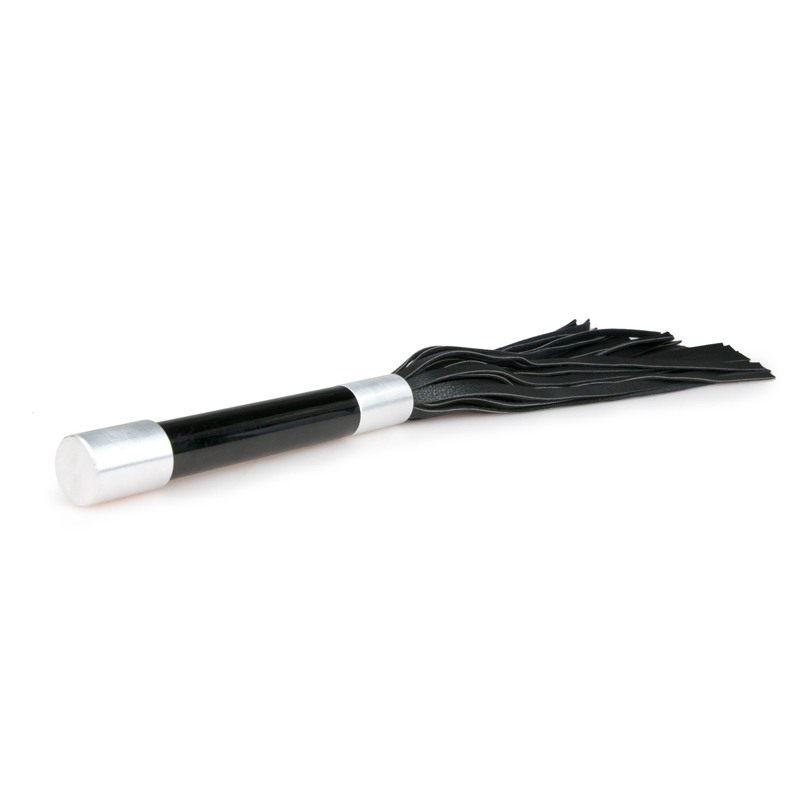 Easytoys – Fetish Collection Flogger With Metal Grip Easytoys Black Floggers & Paddles