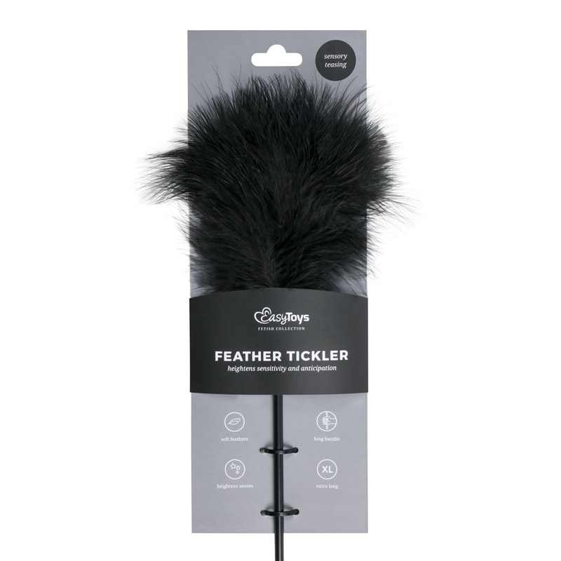 Easytoys – Fetish Collection Long Feather Tickler Easytoys Black Feathers & Ticklers