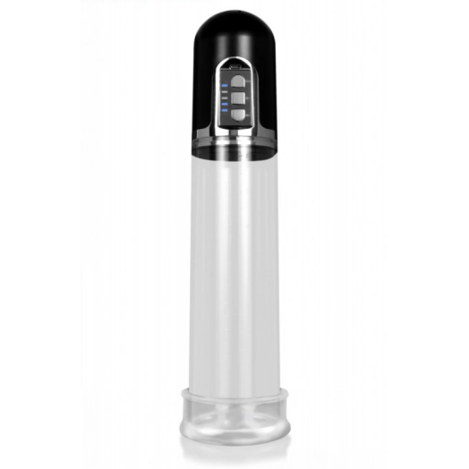 Μεγεθυντής Πέους Με Δόνηση X-MEN Electric Penis Pump Μαύρος
