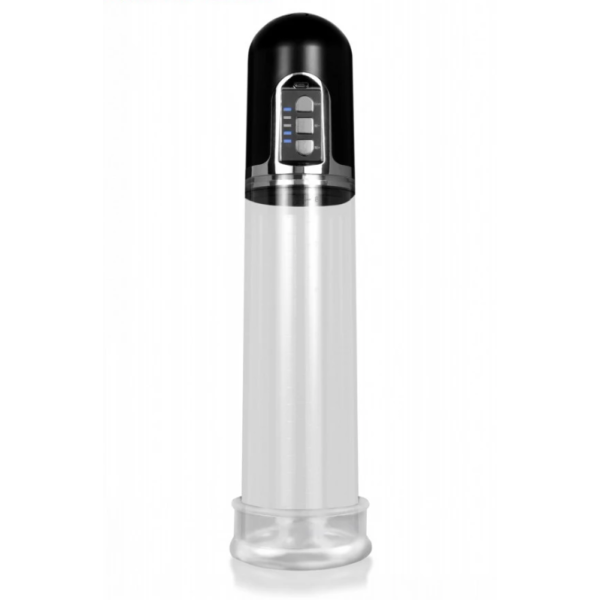 Μεγεθυντής Πέους Με Δόνηση X-MEN Electric Penis Pump Μαύρος