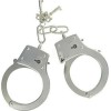 Seven Creations Large Metal Handcuffs With Keys Seven Creations Silver Metal handcuffs