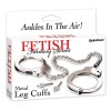 Fetish Fantasy Series Metal Leg Cuffs Fetish Fantasy Series Silver Metal handcuffs