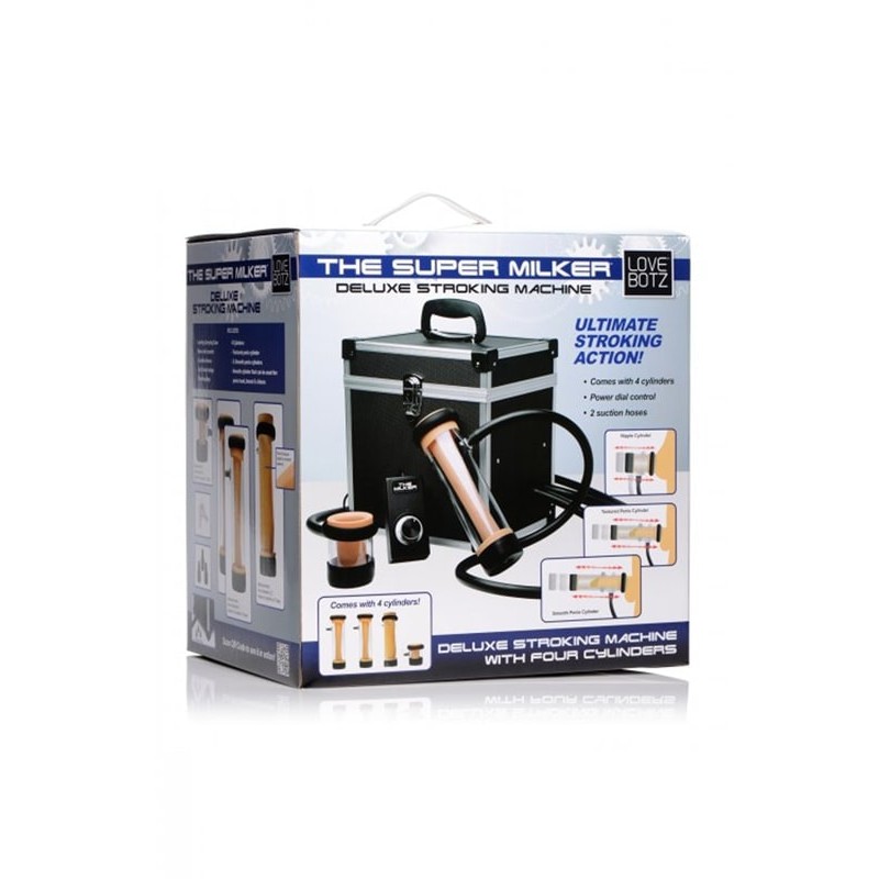 Stroker Machine The Super Milker Lovebotz Stroker Machine The Super Milker With neutral opening
