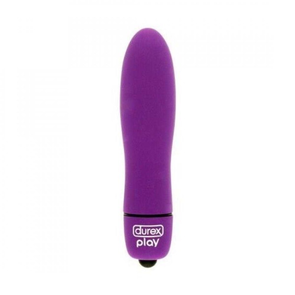 Μίνι Δονητής Durex Pure Pleasure 9cm Μοβ