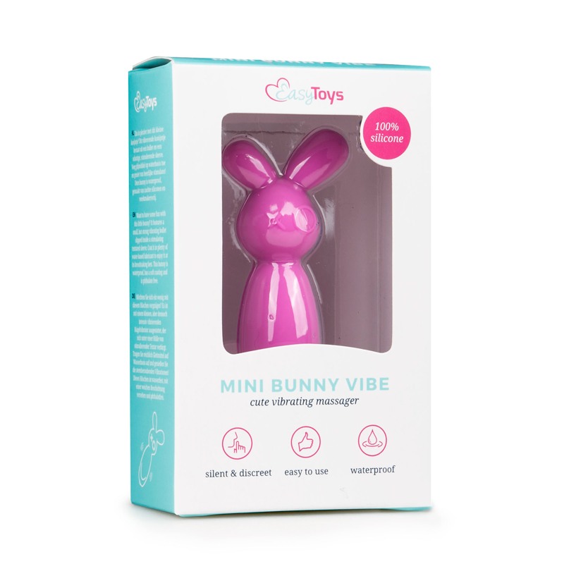 Easytoys – The Mini Vibe Collection Mini Vibrator Easytoys Bunny Ροζ Μίνι