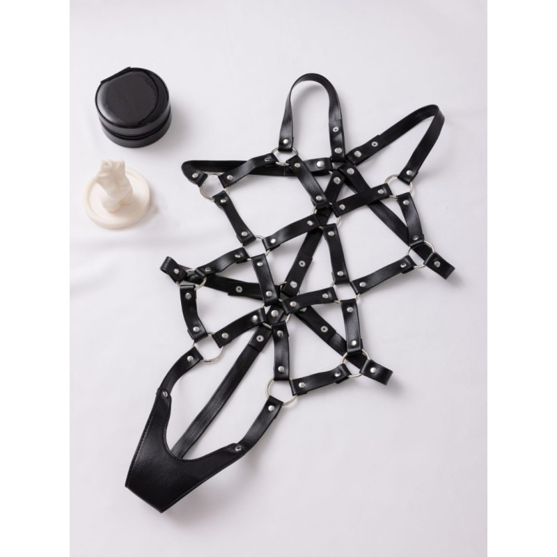 Harness Body String Modern Ocean Black Modern Ocean Harness Body String Modern Ocean Black Harnesses