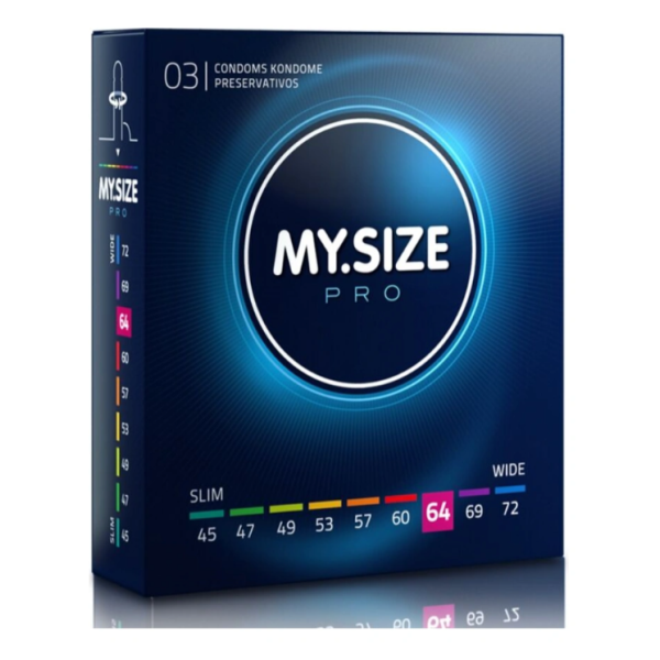 Προφυλακτικά MY.SIZE Pro 64 3τμχ Προφυλακτικά MY.SIZE Pro 64 3τμχ