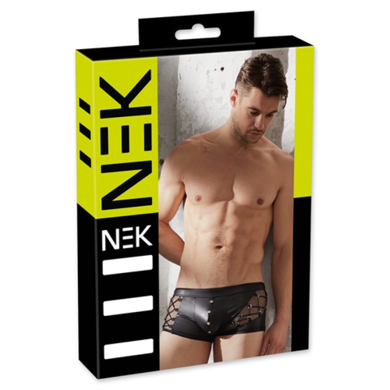 NEK Mens Boxer with Powernet Inserts NEK Black Slips & Boxers