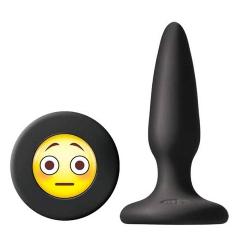 Butt Plug Mojis OMG Black NS Novelties Butt Plug Mojis OMG Black Beginners butt plugs