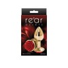 NS Novelties Butt Plug NSnovelties Rose Small Red Non-Vibrating butt plugs