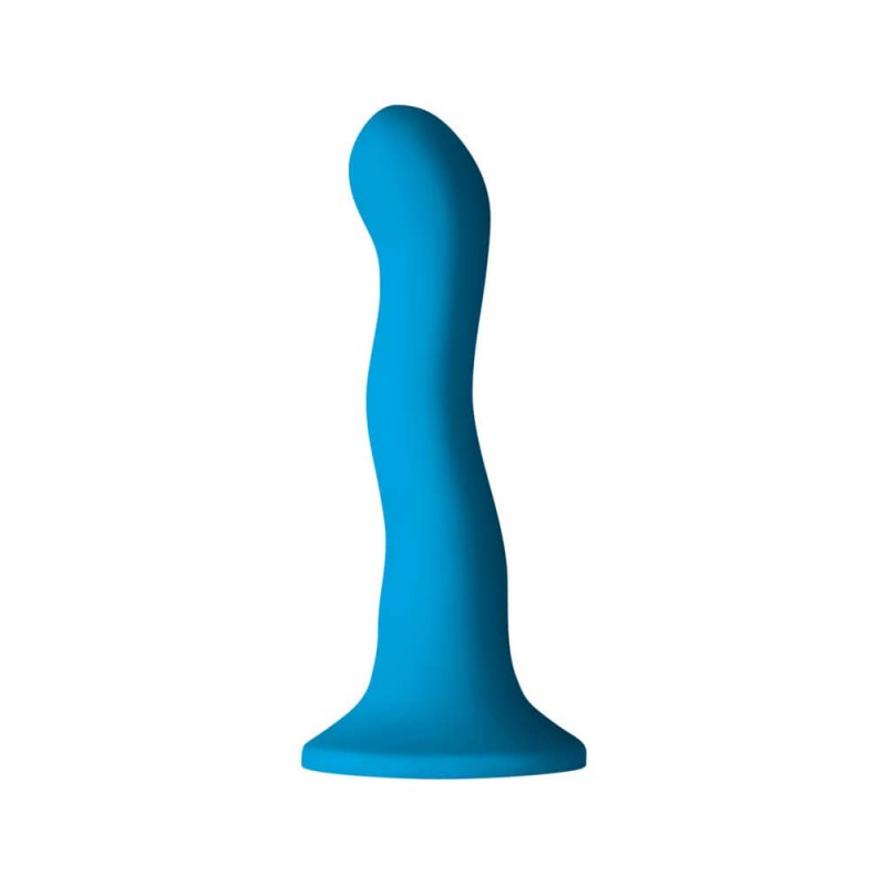 NS Novelties Dildo Nsnovelties Colours Wave 18cm Μπλε Dildos