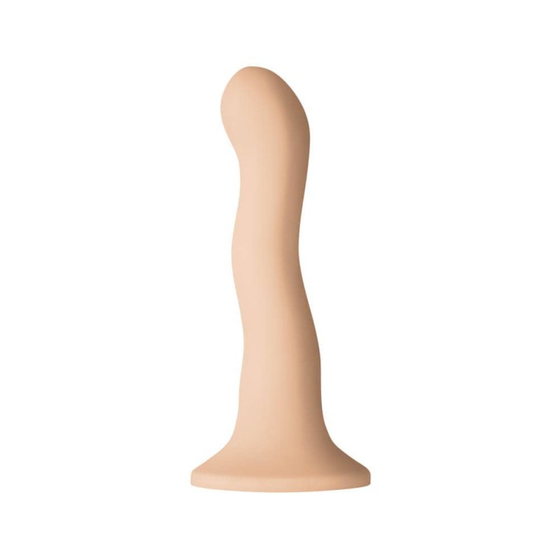 Dildo Nsnovelties Colours Wave 18cm Μπεζ NS Novelties Dildo Nsnovelties Colours Wave 18cm Μπεζ Dildos