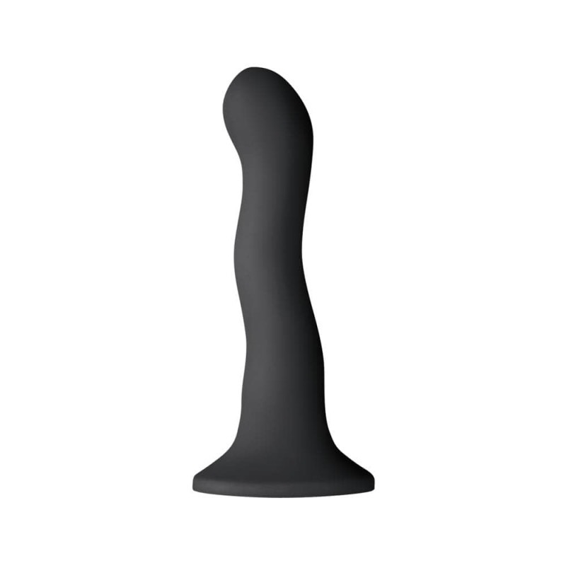 NS Novelties Dildo Nsnovelties Shi/Shi Ripple 19cm Μαύρο Dildos