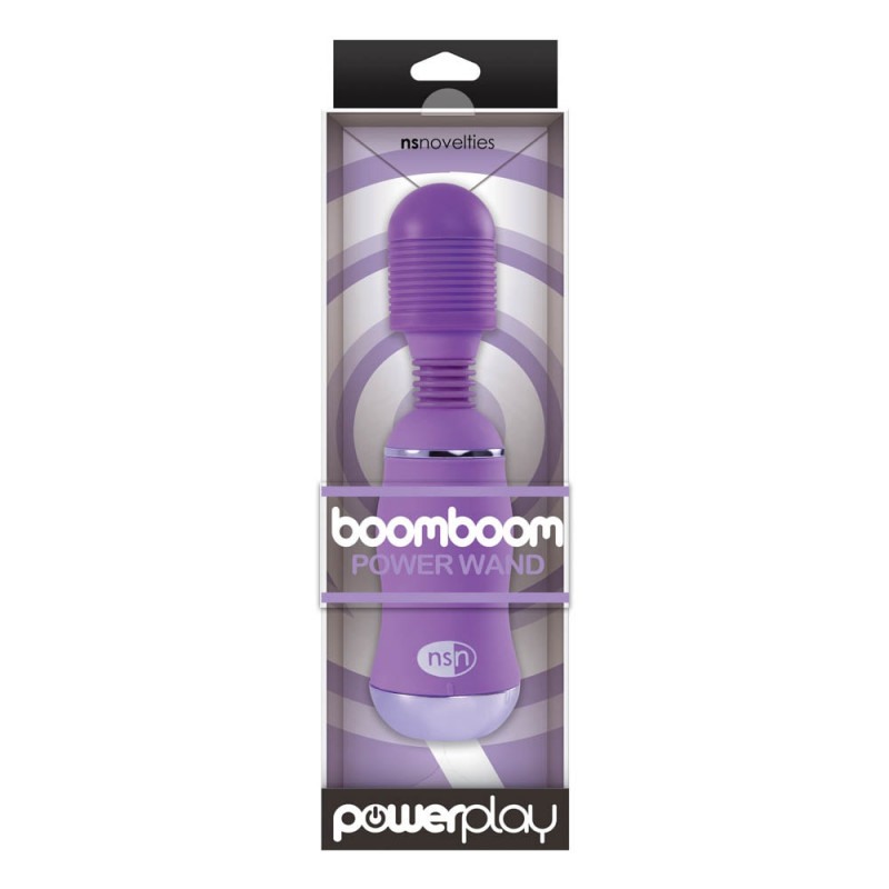 Δονητής Wand Nsnovelties PowerPlay BoomBoom Μοβ NS Novelties Δονητής Wand Nsnovelties PowerPlay BoomBoom Μοβ Wand