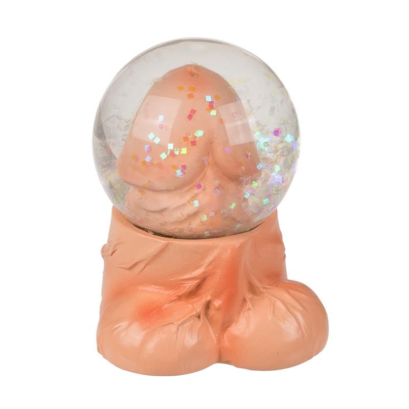 OOTB Μίνι Χιουμοριστική Χιονόμπαλα OOTB Glitter Globe Penis Χιουμοριστικά