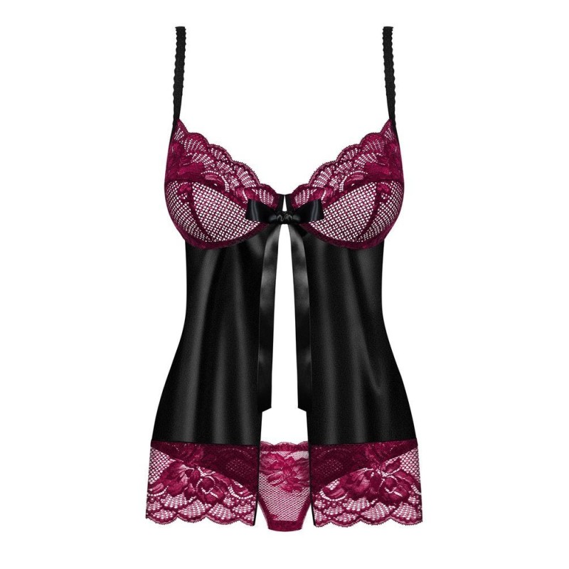 Obsessive Babydoll & Panties Obssessive 842 Black Babydolls