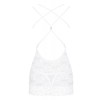Obsessive Babydoll & Στρινγκ Obsessive 860-CHE Λευκό Babydolls